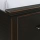 Elements International Slater Black King Platform Storage Bed-4