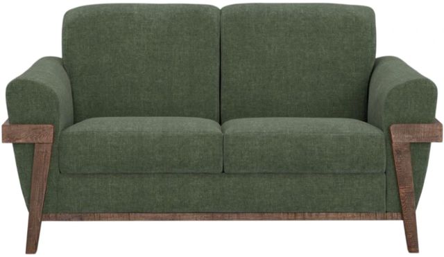 International Furniture Direct Loft Brown Olive Loveseat-2
