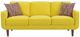 Emerald Home Jax Sunshine Sofa with Two Pillow-3