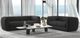 Furniture of America® Verdal Black Loveseat-1