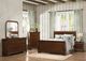 Homelegance® Abbeville Dark Cherry California King Sleigh Bed-1