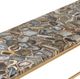 Crestview Collection Kendall Brown Console Table with Gold Base-3