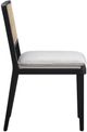 TOV Furniture Tassina Black/Cream Dining Chair-4
