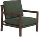 International Furniture Direct Milan Brown/Olive Arm Chair-0