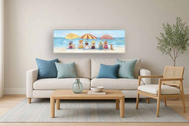 Classy Living Adventurous Gather in the Shade Wall Art-1