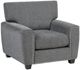 Homelegance® Isabel Dark Gray Accent Chair-0