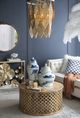 A & B Home Blue/White Windswept Ginger Jar-5
