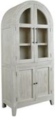 Horizon Home® Barrister Light Sand 4-Door Upright Curio Cabinet-0
