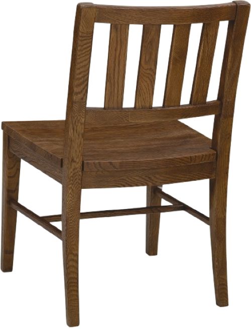 Hooker® Furniture Driftwood Worn Saddle Dining Side Chair-2