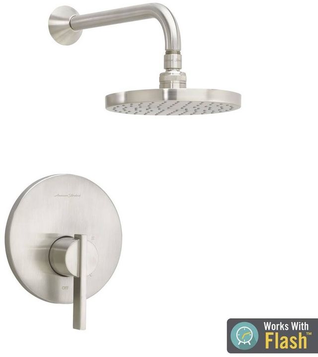 American Standard Berwick® Brushed Nickel Shower Only Trim Kit with Pressure Balance Cartridge-1