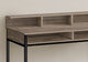 Monarch Specialties Inc. Black/Dark Taupe Standing Computer Desk-1