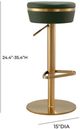 TOV Furniture Astro Green Adjustable Stool-2