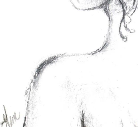 Classy Art Messy Bun I by Gina Ritter Wall Art-2
