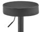 Armen Living Dax Gray Backless Adjustable Bar Stool-1