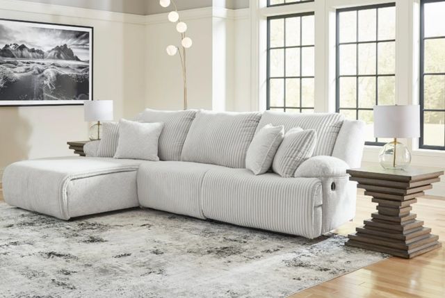 Signature Design by Ashley® Top Tier 3-Piece Alloy Manual Reclining Left-Arm Facing Sectional and Chaise-1