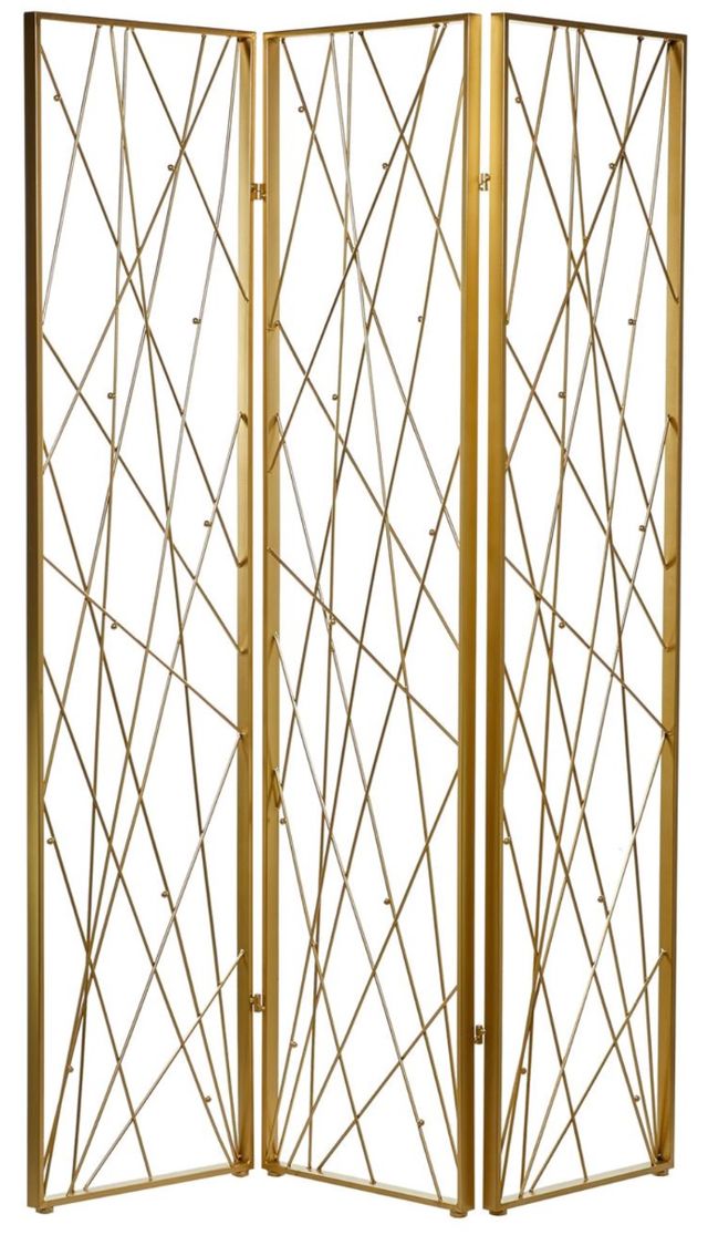 Deco Marche Gold Room Panel Screen Divider-2