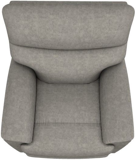 La-Z-Boy® Trouper Charcoal Manual Wall Recliner-4