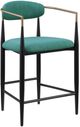 Coaster® Tina 2-Piece Black/Green Upholstered Counter Stool Set-3