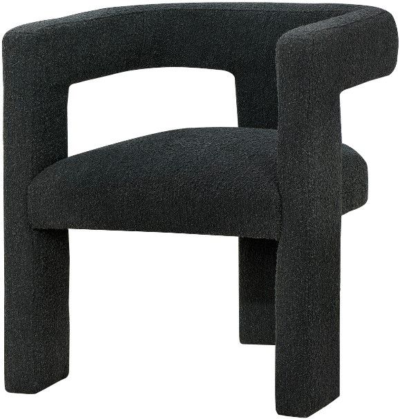 Coaster® Petra Boucle Black Upholstered Accent Side Chair-2