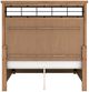 Signature Design by Ashley® Taffenbrook Medium Brown Queen Storage Panel Bed-4