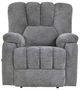 Homelegance® Annaliese Gray Manual Recliner-2