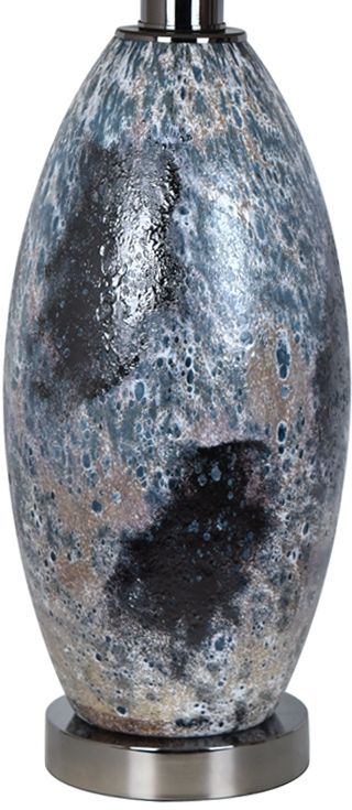 Crestview Collection Logan Black Chrome Table Lamp-1