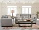 Fusion Furniture Everleigh Taupe Loveseat-1