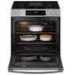 GE® 600 Series 30" Fingerprint Resistant Stainless Steel Slide In Gas Range with No Preheat Air Fry and EasyWash™ Oven Tray-3
