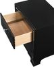 Crown Mark Micah Black Nightstand-3