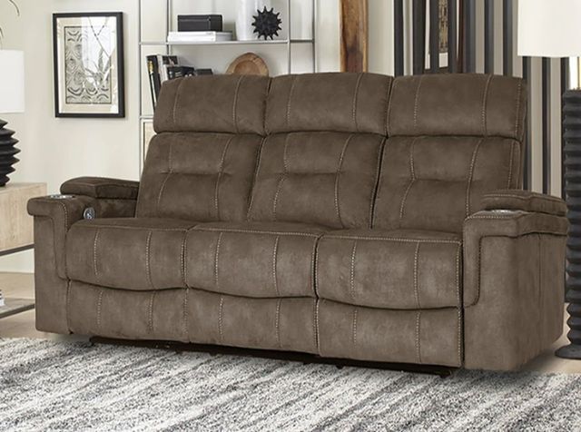Parker House® Diesel Cobra Brown Power Reclining Sofa-3