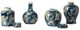 A & B Home Blue/White Jar And Vase-2