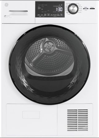 GE® 4.1 Cu. Ft. White Front Load Ventless Electric Dryer