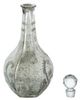 A & B Home Antique Silver Glass Jar-1