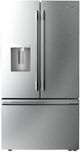 KitchenAid® 36" 30.5 Cu. Ft. PrintShield Stainless Steel French Door Refrigerator with Exterior Water and Ice Dispenser-0