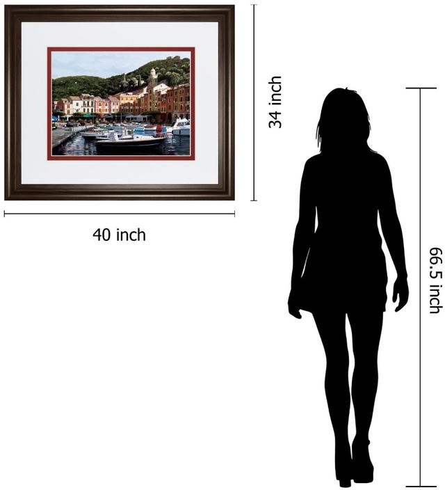 Classy Living Saunders, B. Sunshine over Portofino Wall Art-2