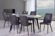 Mazin Furniture Arabica 7-Piece Black/Gray Dining Set-1