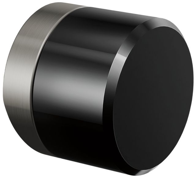 Brizo Odin® Luxe Steel/Black Crystal Kitchen Faucet Black Crystal Knob Handle Kit-0