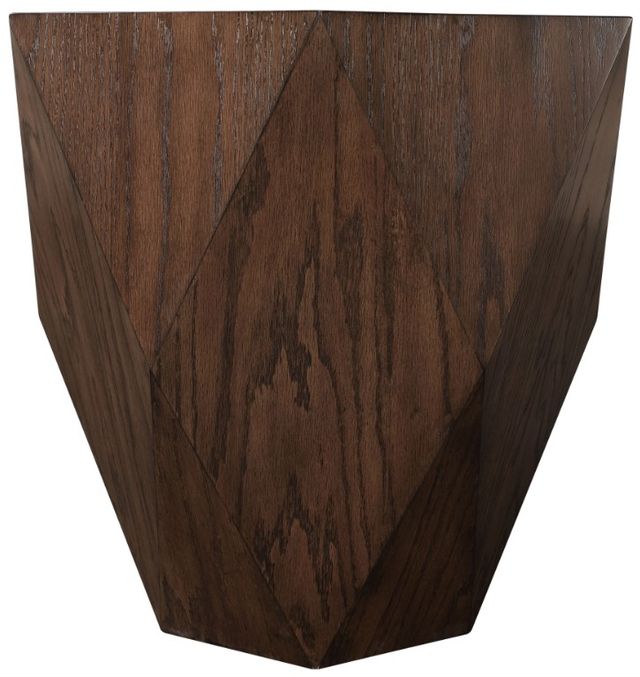 Meridian Furniture Diamante Brown End Table-1