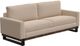 International Furniture Direct Blackburn Black/Light Brown 89" Sofa-0