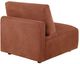 Coaster® Elysia Chenille Coral Upholstered Modular Armless Chair-5