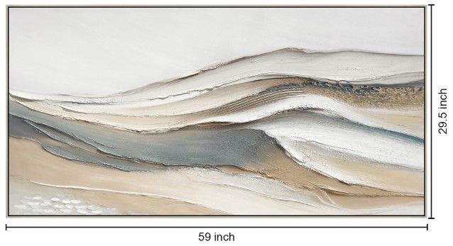 Classy Living Layered Calming Flow Wall Art-2