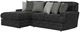 iAmerica Hercules Smoke 2 Piece Sectional-0