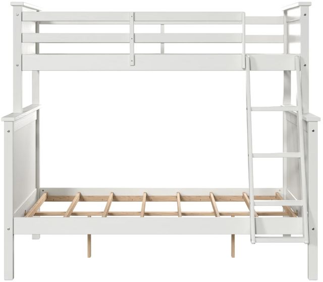 Linon Peyton Twin Over Full Bunk Bed White-1