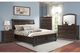 Elements International Kingston Walnut Sleigh Queen Bed-2