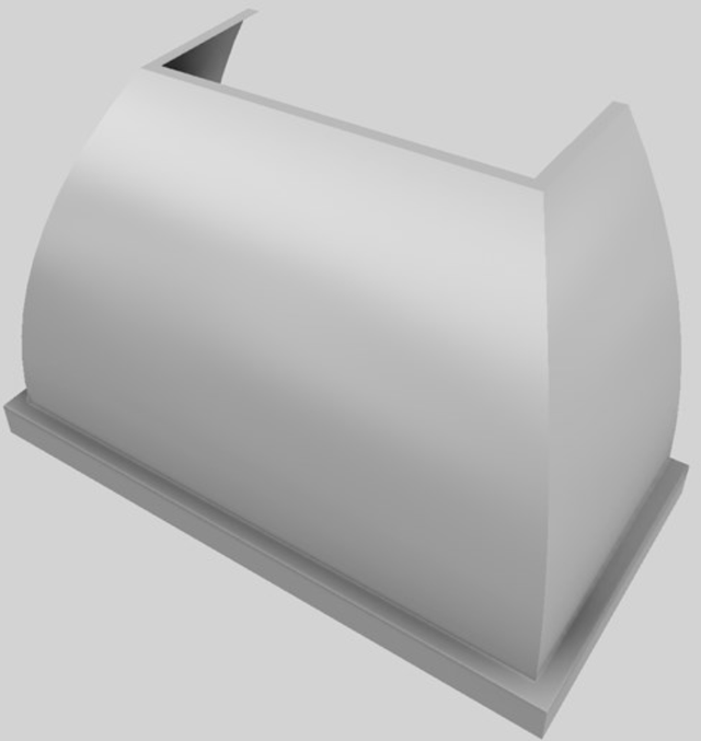 Vent-A-Hood® Designer Series 48" Stainless Steel Wall Mounted Range Hood-3