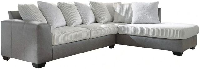 Benchcraft® Clairette Court 2-Piece Alloy Right-Arm Facing Sectional and Chaise-0