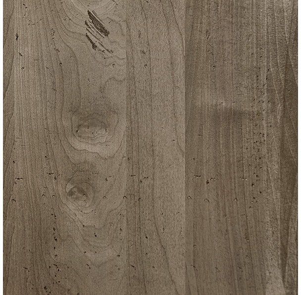 Artisan & Post by Vaughan-Bassett Cool Rustic Stone Gray King Panel X Bed-3
