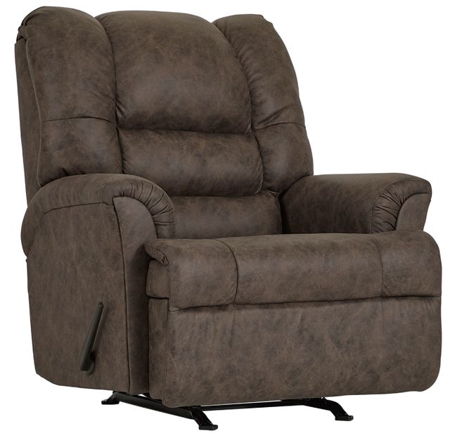 Hughes Furniture® 500 Mylo Buckskin Manual Rocker Recliner-0