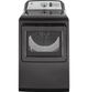 GE® Front Load Electric Dryer-Diamond Gray-0