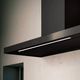 Falmec Plane NRS 36" Matte Black Wall Mounted Range Hood-2